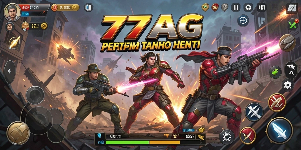 Tampilan gameplay <strong>77AG</strong> yang seru dan penuh aksi menarik perhatian.