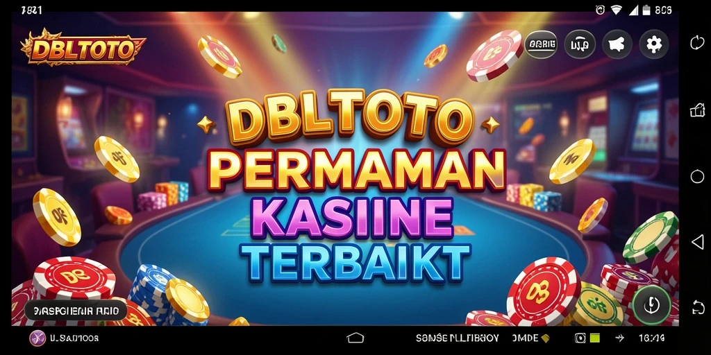 Tampilan permainan Kasino yang seru dan interaktif di DBLTOTO.