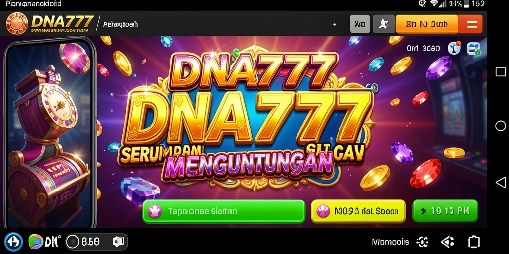 Tampilan menarik gameplay Slot di DNA777.