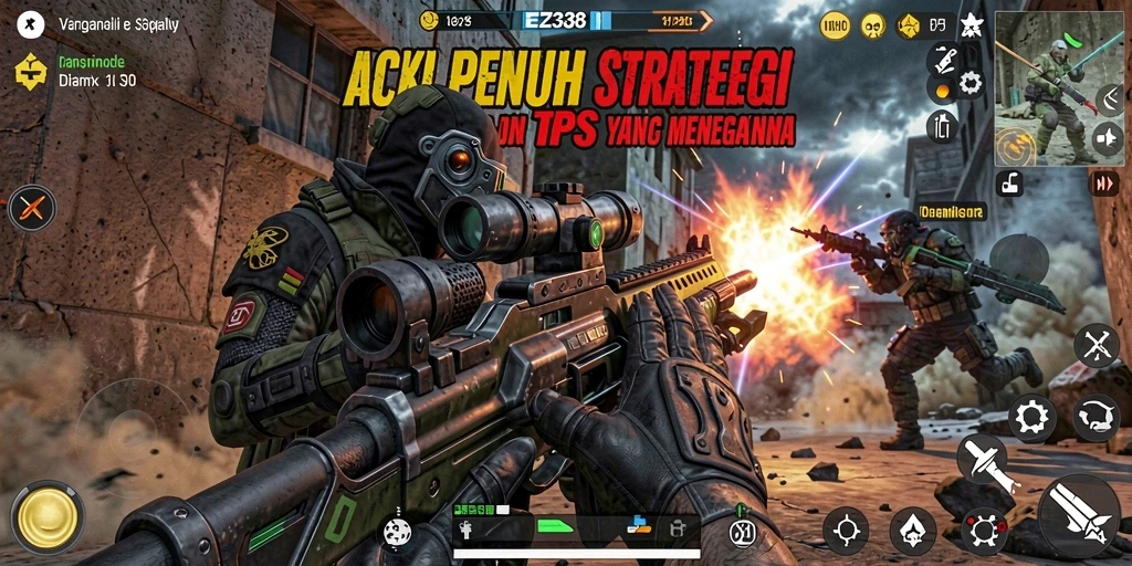 Gameplay menarik dari EZ338 yang penuh aksi dan strategi.
