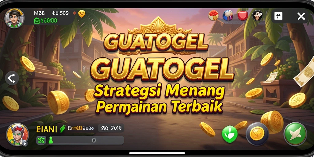 Tampilan menarik dari gameplay GUATOGEL yang penuh strategi.