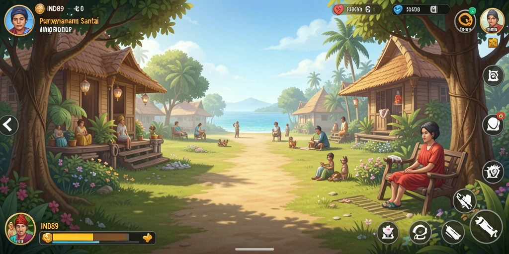 Tampilan gameplay IND89 yang menarik dan menghibur dalam aksi.