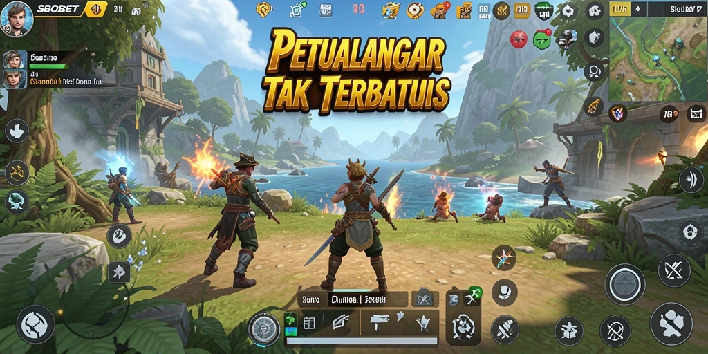 Tampilan gameplay Open World yang menakjubkan dari SBOBET.