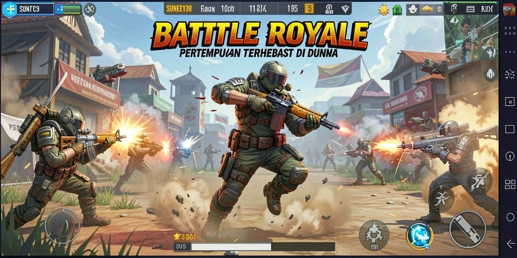 Tampilan gameplay SUNEO138 yang mendebarkan dan penuh aksi.